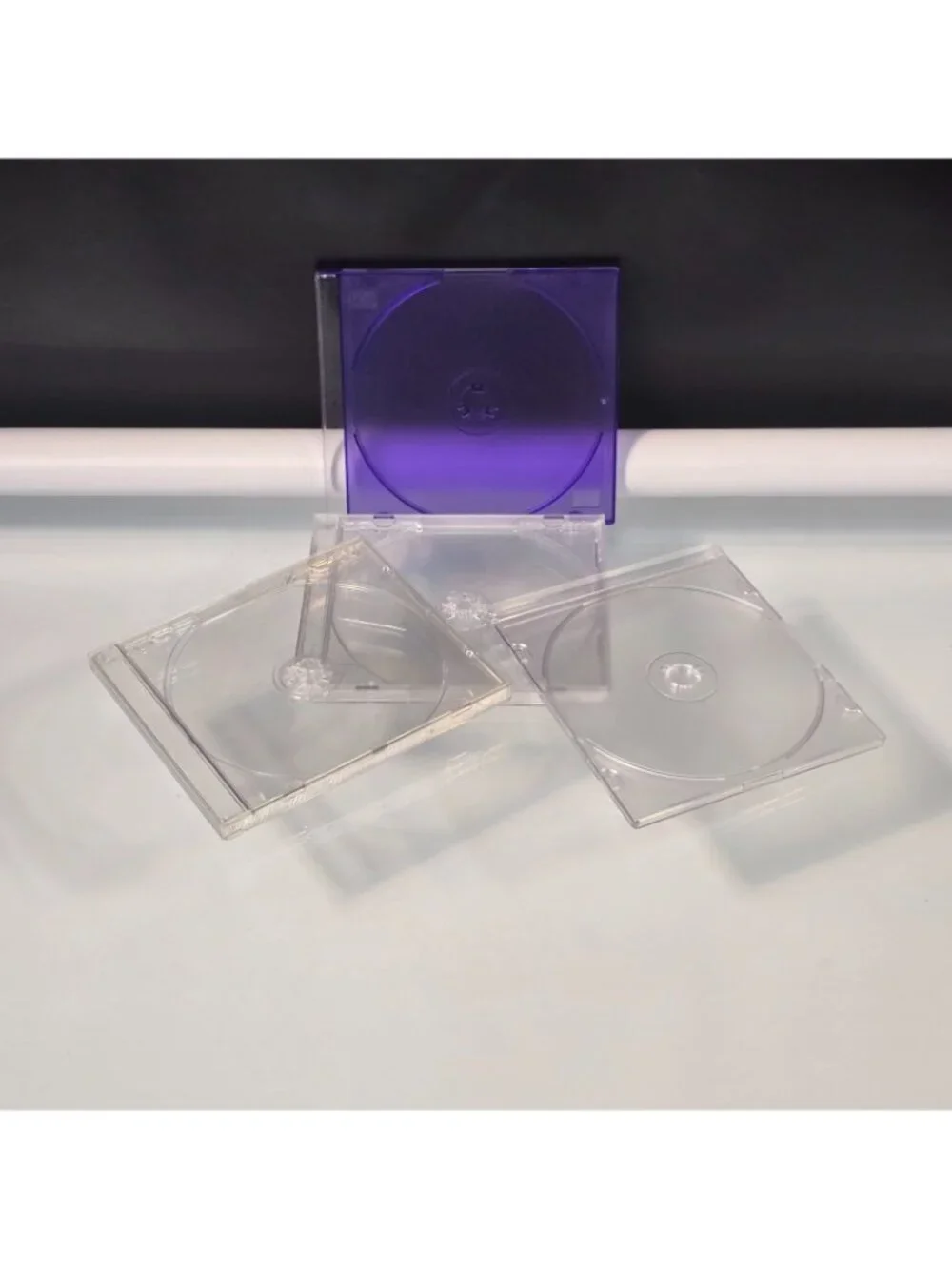 4 STANDARD Clear CD Jewel Cases